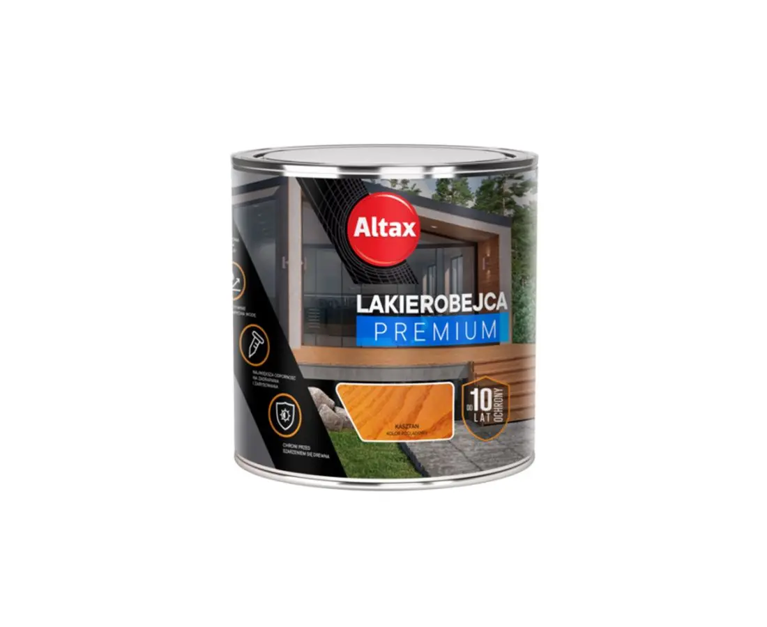 სქელფენიანი ლაზური PREMIUM 10Y 250 ML (წაბლი) — ლაზური